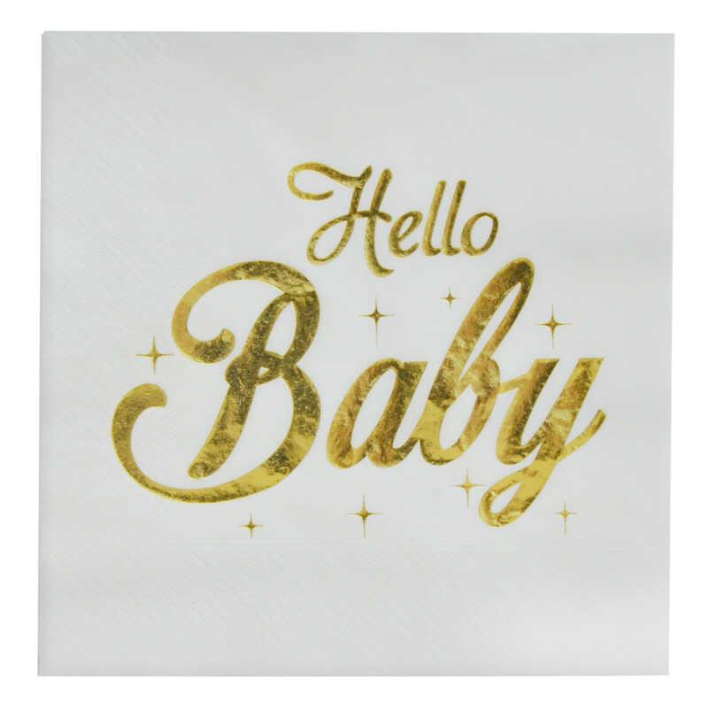 HELLO BABY PEÇETE VARAKLI 33X33 CM PK:16 KL:24