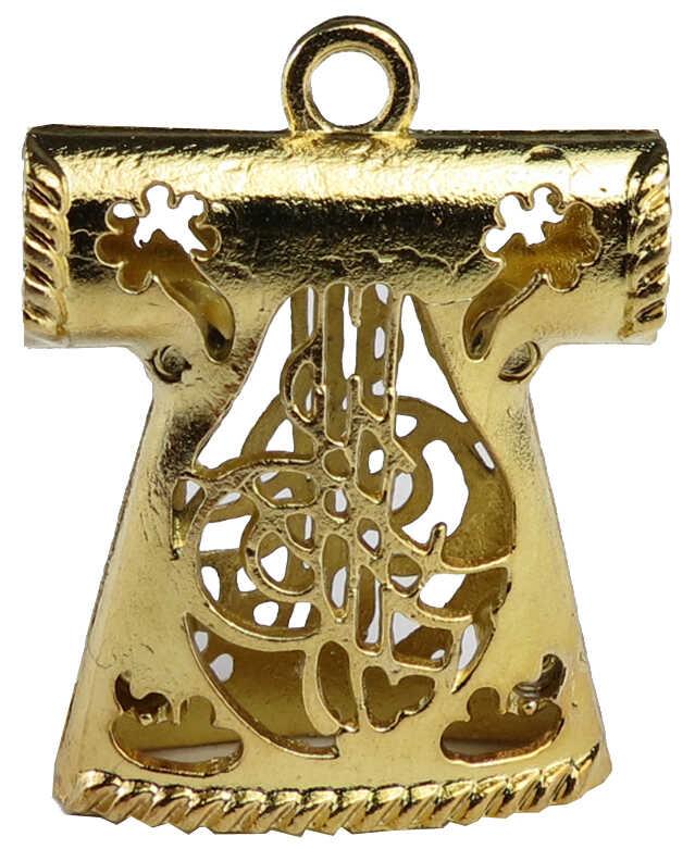 İMAME METAL KAFTAN TUĞRALI ALTIN PK:50