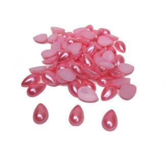 İNCİ YARIM DAMLA PEMBE 10MM PK:250gr(880ad.)
