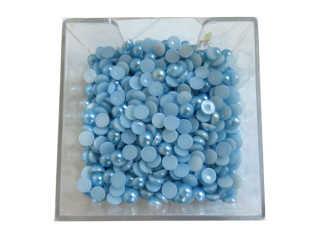 İNCİ YARIM YUVARLAK MAVİ 12mm PK:680-KL:80