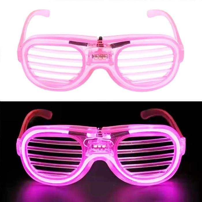 Işıklı Lüks Gözlük Pembe