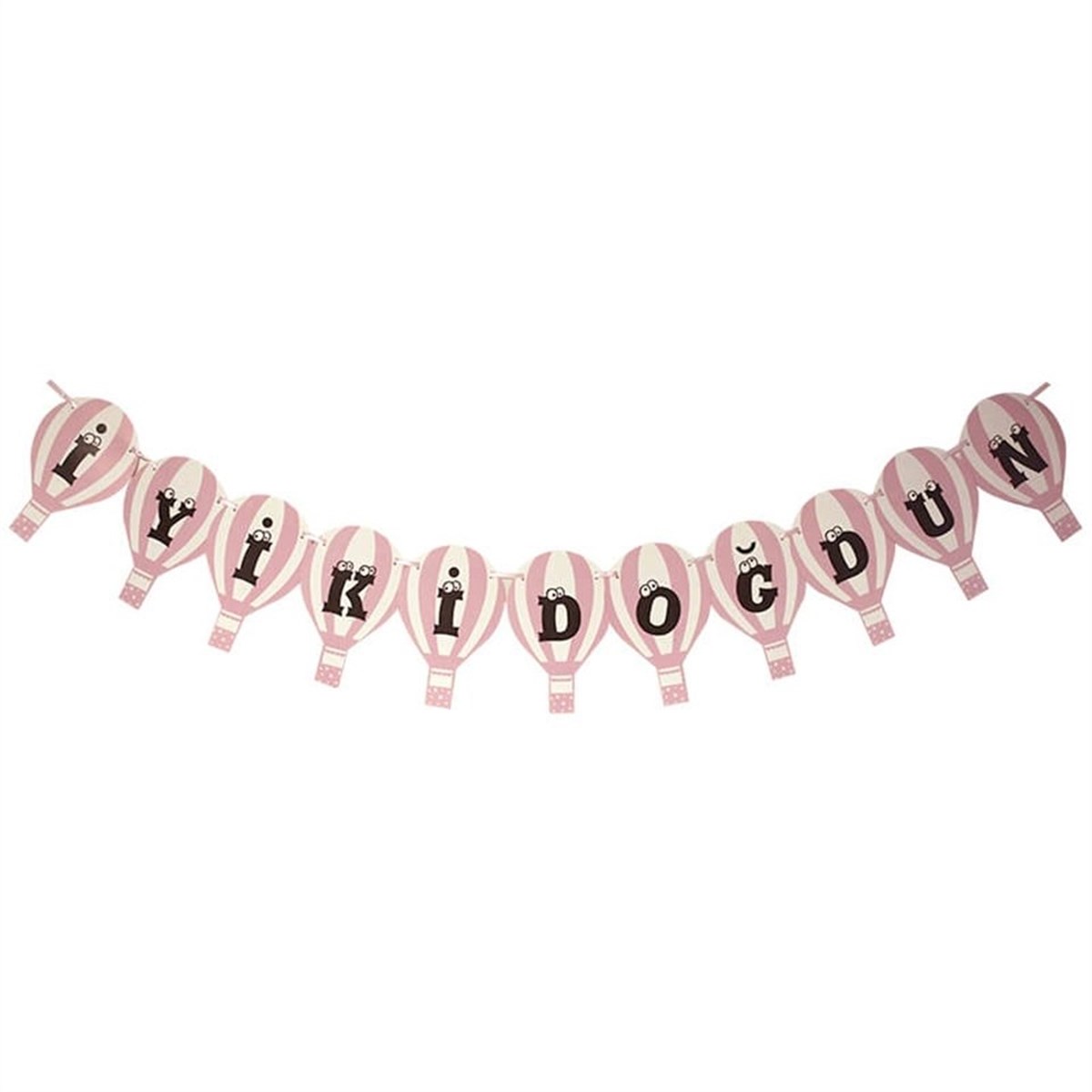 İyi Ki Doğdun Balon Pembe
