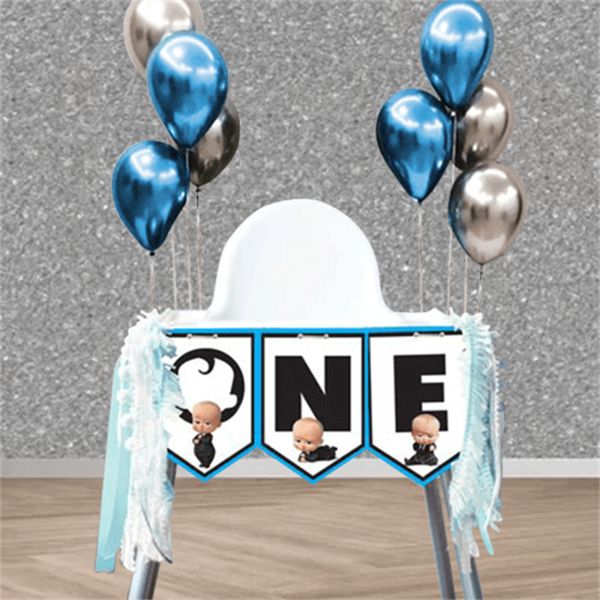 Kağıt Banner One Flama Patron Bebek