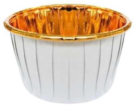 KAP KEK KAPSÜLÜ KARTON METALİZE BEYAZ PK:25 KL:60
