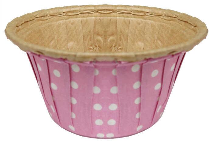 KAP KEK KAPSÜLÜ SUFLE PUANTİYELİ PEMBE PK:100