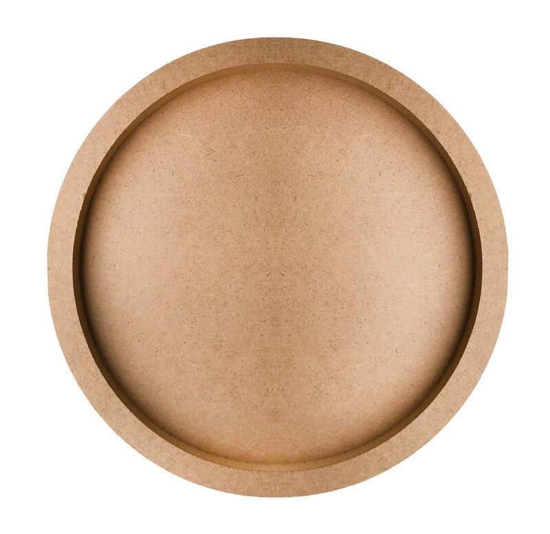 KAPI SÜSÜ BUBBLE AHŞAP ÇEMBER 30X30 CM PK:1 KL:25