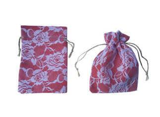 KESE ÇUVAL ÇİÇEKLİ  KIRMIZI 12*17cm PK:10-KL:100