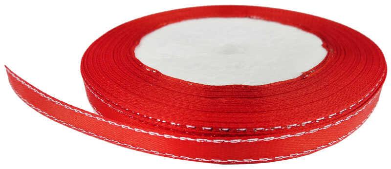 KURDELA SİMLİ SATEN KIRMIZI 6MM PK:23 MT-KL:60