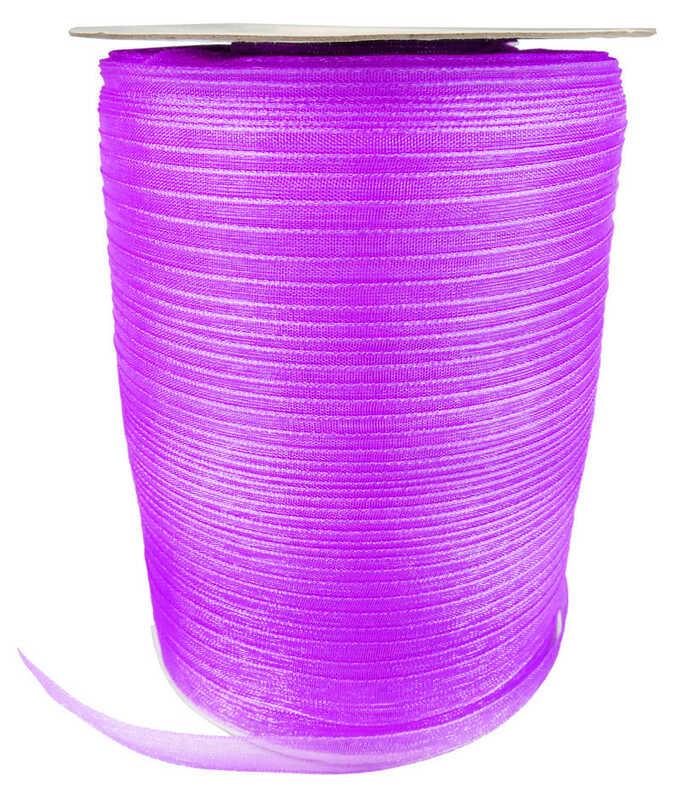 KURDELA TÜL LİLA 1CM PK:500YARD-KL:60
