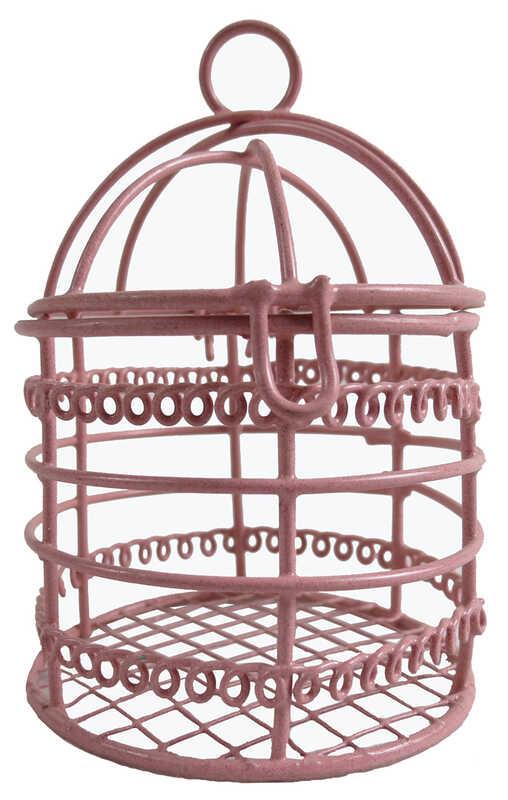 KUŞ KAFESİ PEMBE PK:10-KL:500