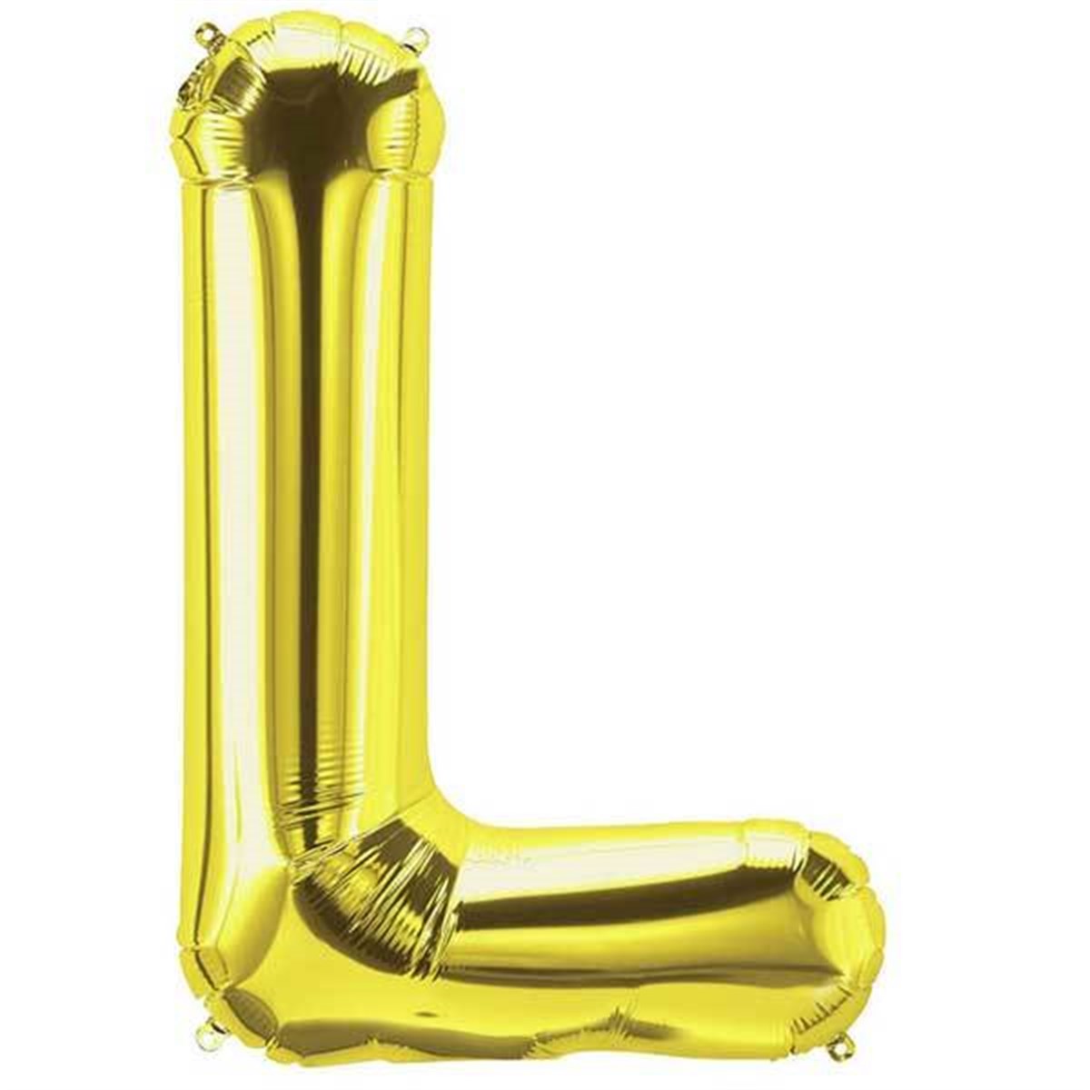 L Harf Folyo Gold Balon Küçük 35 Cm