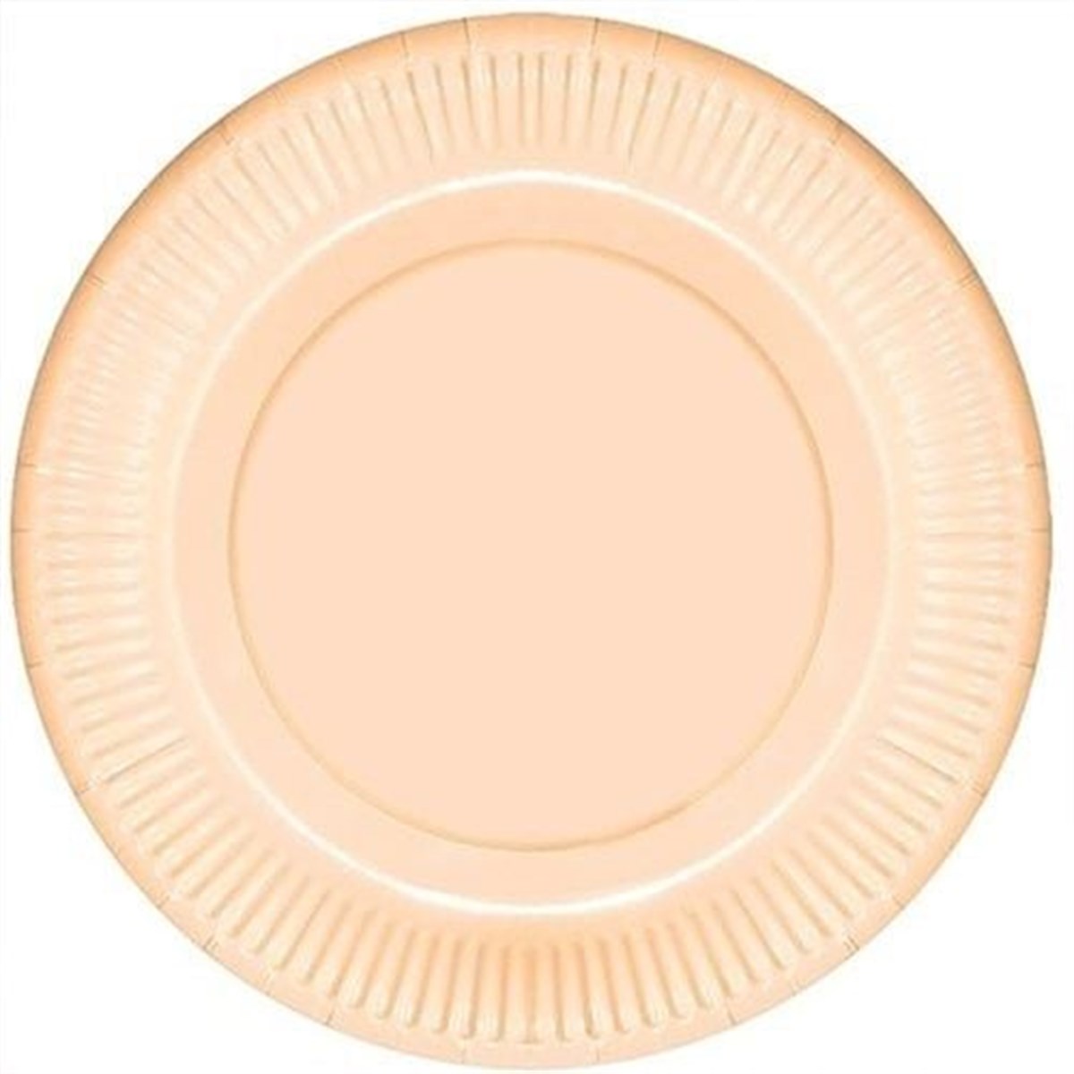 Makaron Turuncu Karton Tabak 8 Adet