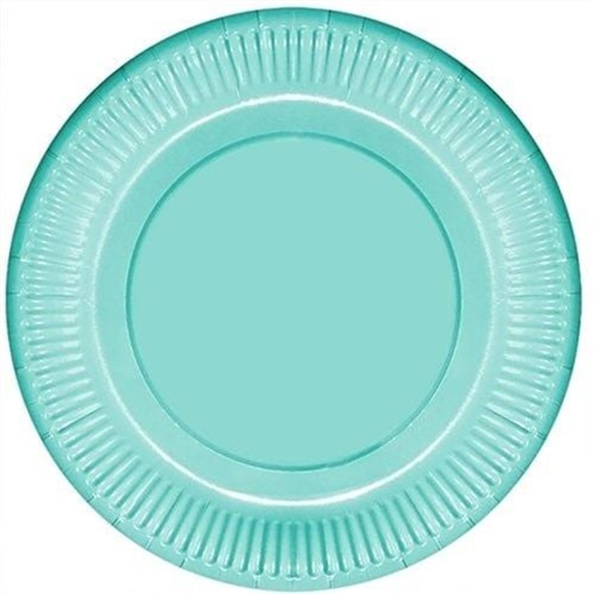 Makaron Yeşil Karton Tabak 8 Adet