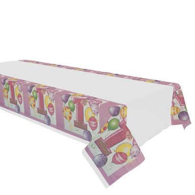 MASA ÖRTÜSÜ 1 YAŞ PEMBE108X180CM PK:1 KL:150