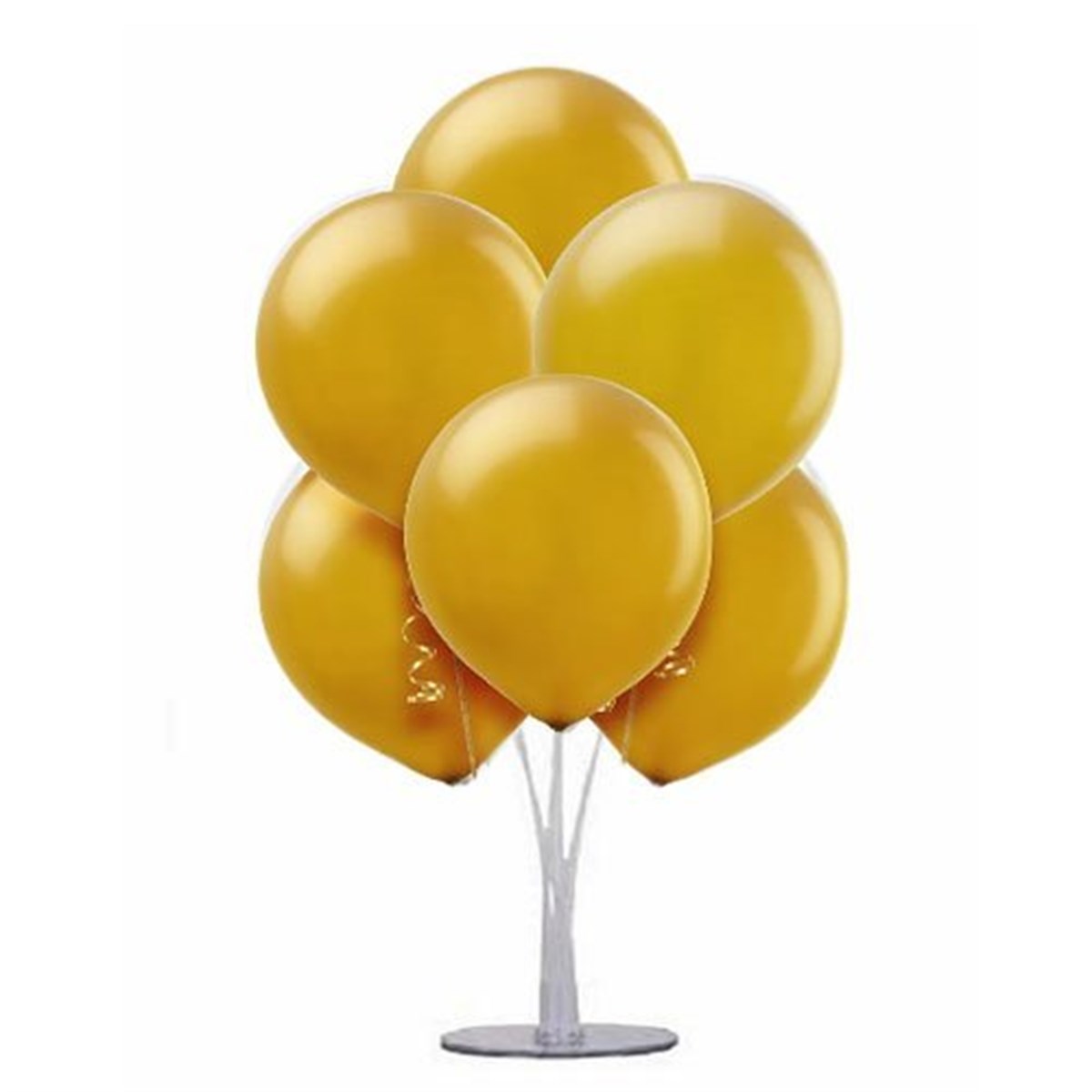 Metalik Gold Ayaklı Balon Standı- 1 Adet
