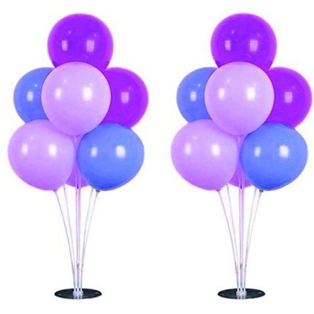 Mor Lila Mavi Ayaklı Balon Standı-1 Adet