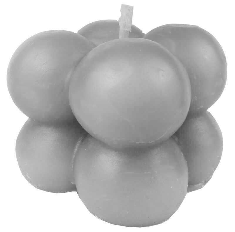 MUM BUBBLE MAKARON GRİ 3,5X3,5 CM PK:25 KL:1000