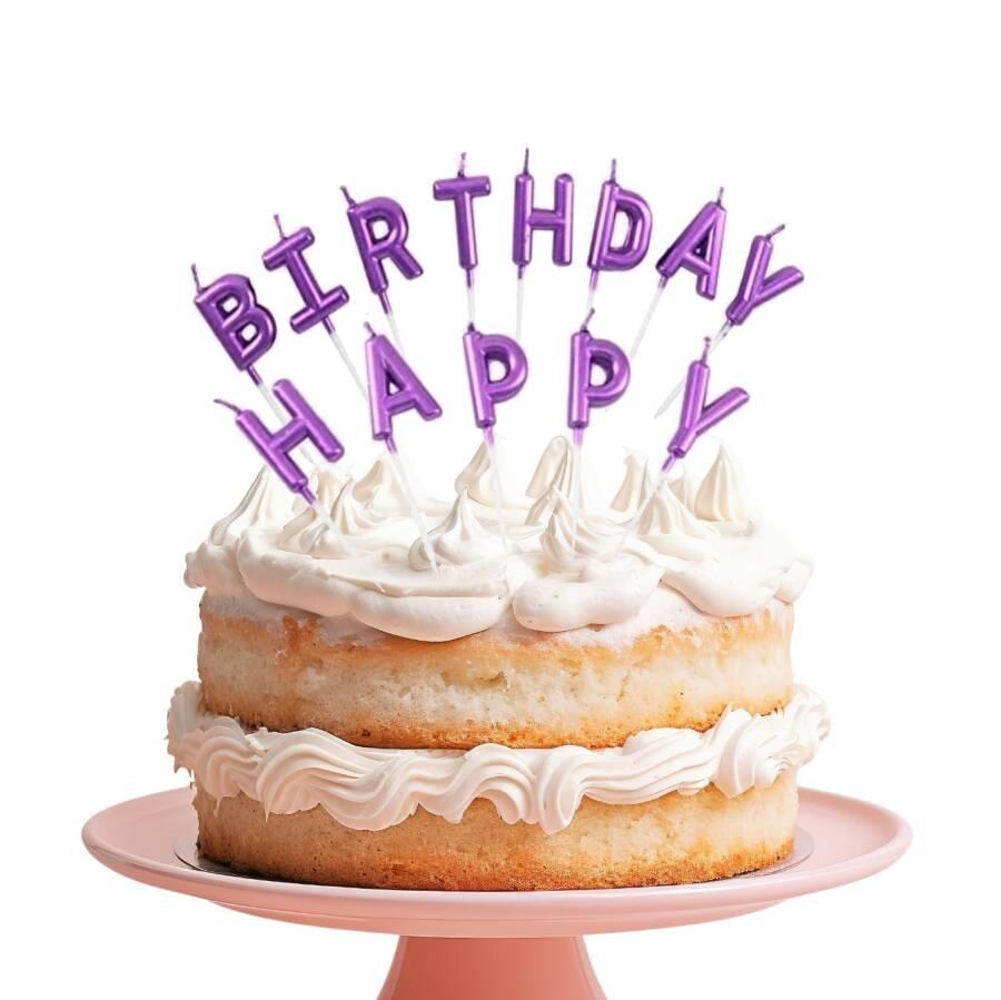 Mum Happy Birthday Mor 13 Parça