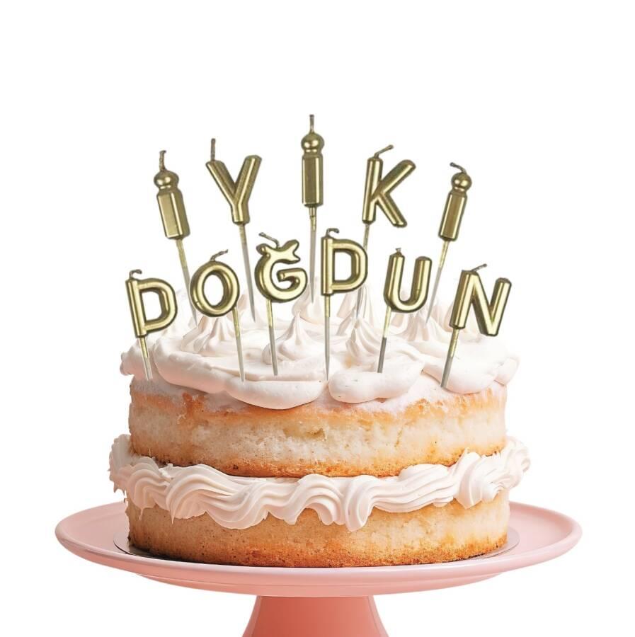Mum İyiki Doğdun Gold 11 Parça