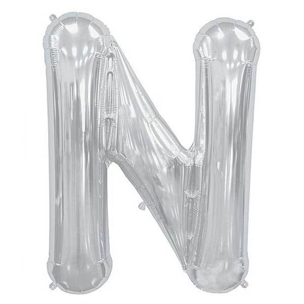 N Folyo Balon 40' 100 cm-Gümüş