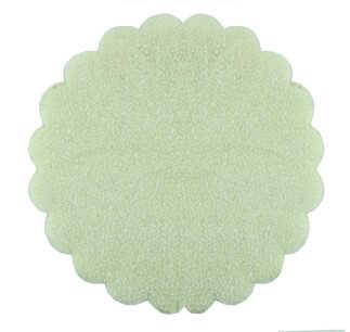 ORGANZE KARLI TÜL KREM 22CM PK:100-KL:100