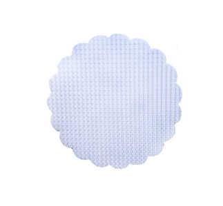 ORGANZE PUANTİYELİ TÜL BEYAZ 22CM PK:100-KL:100