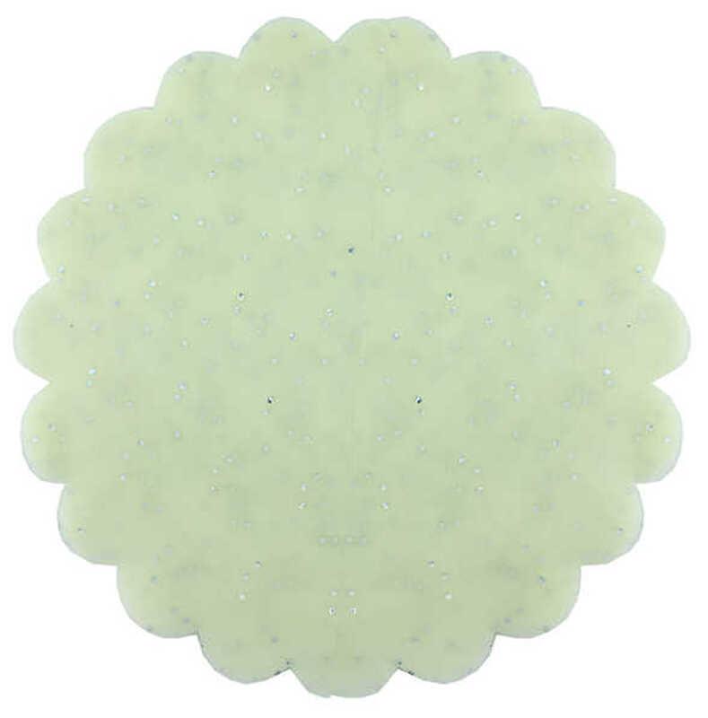 ORGANZE TAŞLI TÜL KREM 22CM PK:100-KL:100