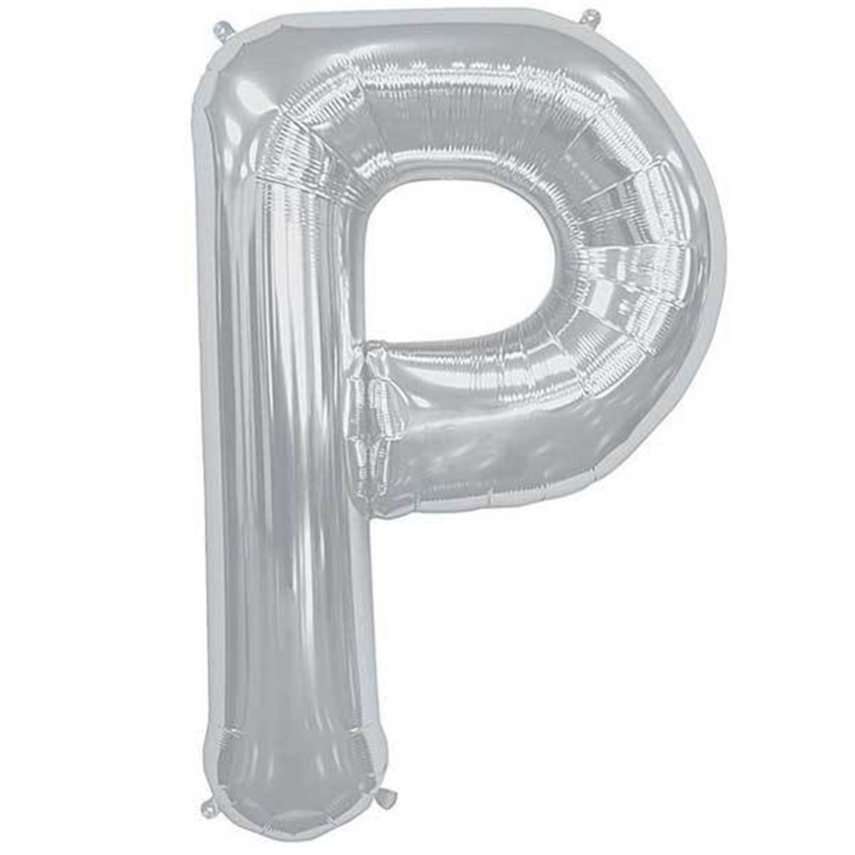 P Harf Folyo Gümüş Balon Küçük 35 Cm