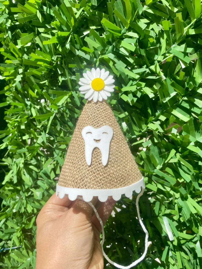 Papatya Hasır Diş Buğdayı Şapka