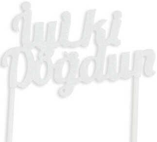 PASTA SÜSÜ  İYİKİ DOĞDUN BEYAZ PK:1-KL:50
