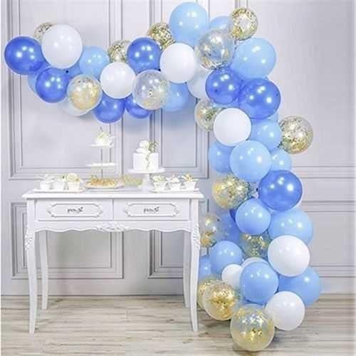 Pastel Renkler Zincir Balon Seti 5 Metre