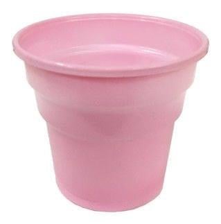 Pembe Lüks Plastik Bardak 25 Adet- 200 cc