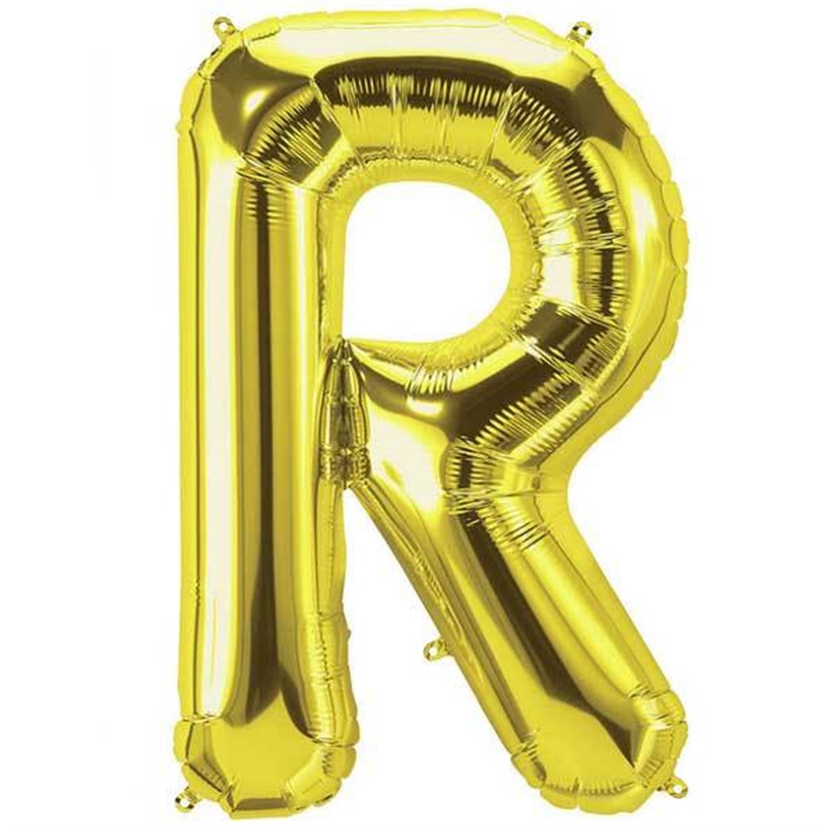 R Harf Folyo Gold Balon Küçük 35 Cm