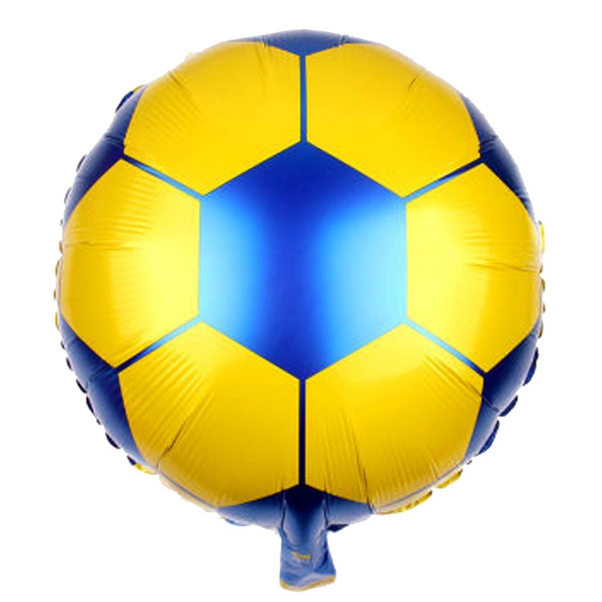 Sarı Lacivert Temalı Folyo Balon 45 cm