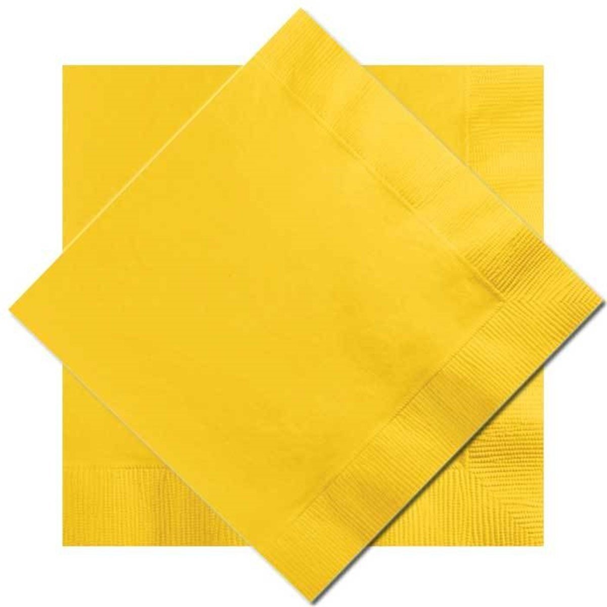 Sarı Lüks Kağıt Peçete 16 Adet