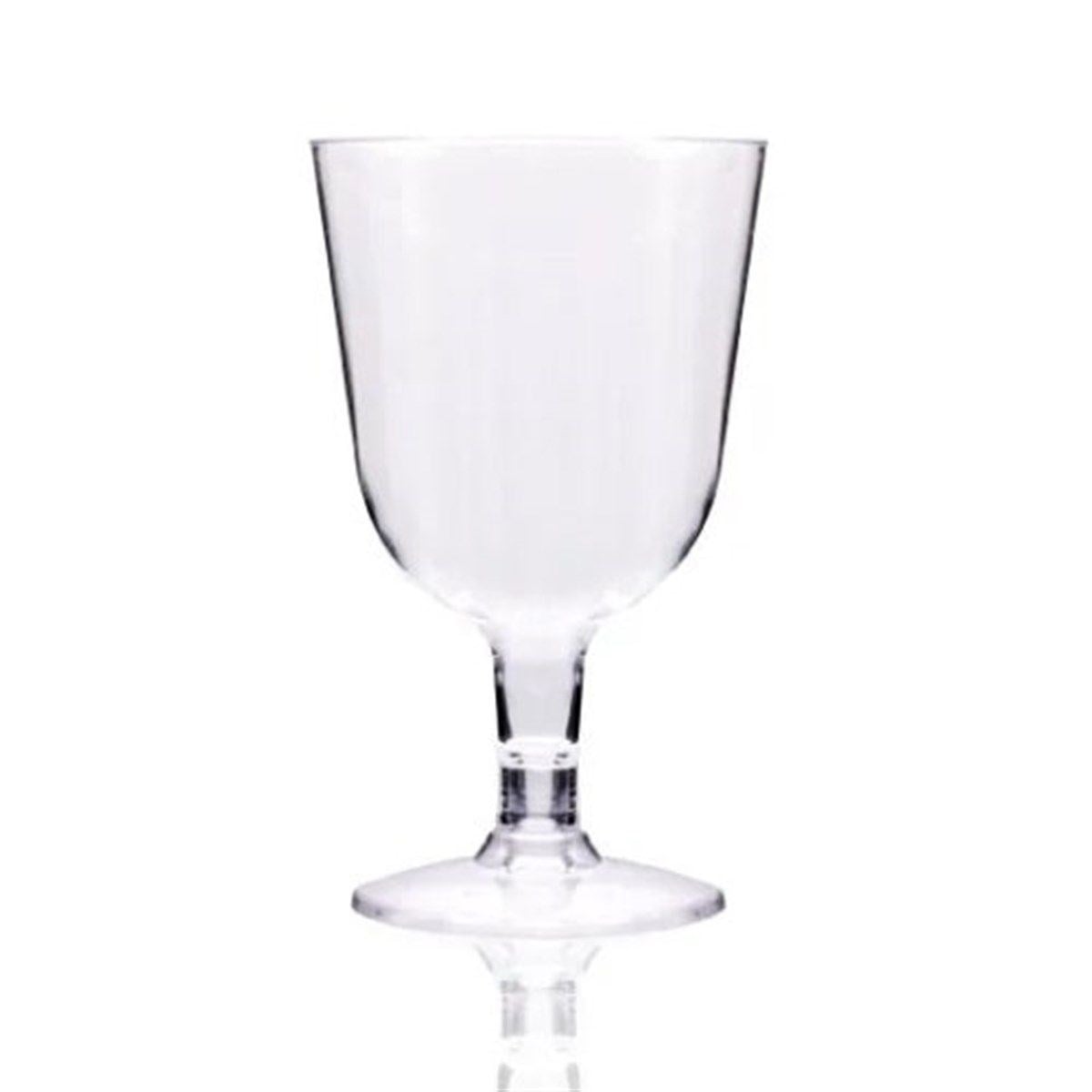 Şeffaf Şarap Kadehi 6 Adet