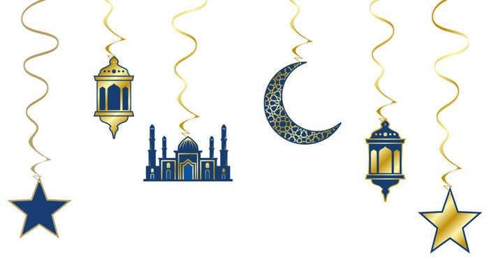 SÜS SARKIT RAMAZAN FİGÜR BÜYÜK VARAKLI PK:6 LI SET