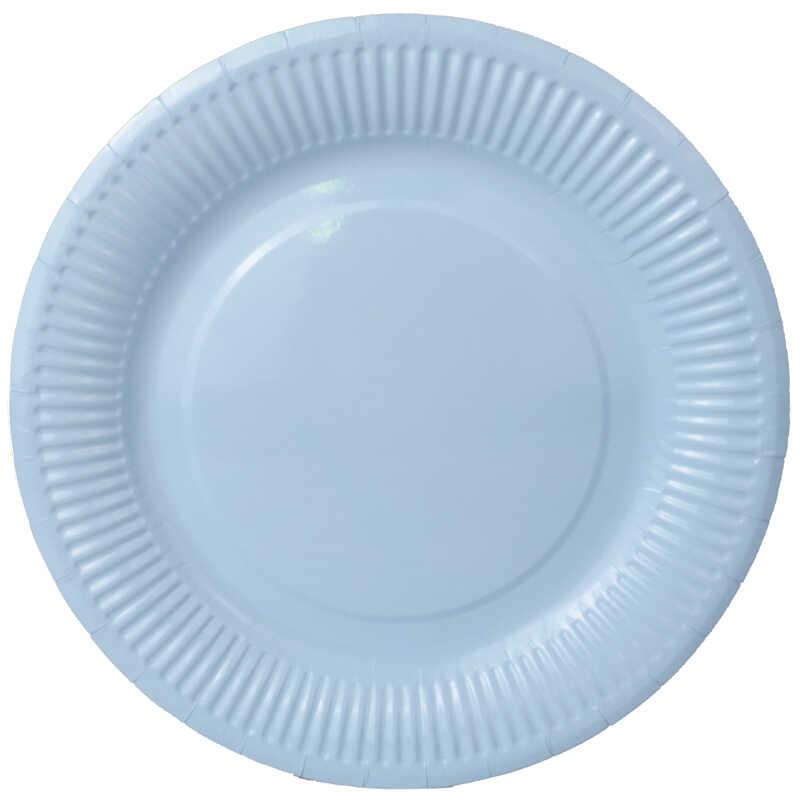 TABAK KARTON MAKARON MAVİ 23 CM PK:8 KL:300