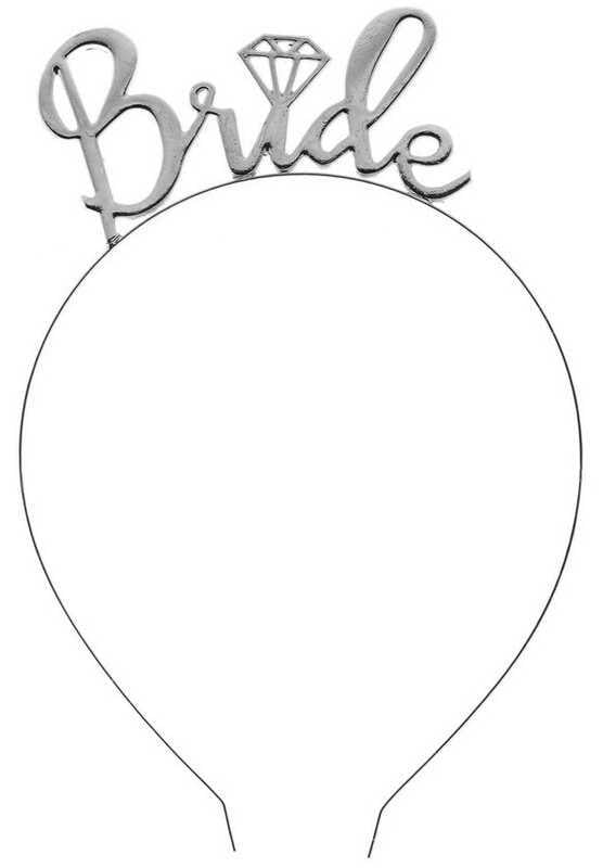TAÇ BRIDE PIRLANTALI METAL GÜMÜŞ PK:1 KL:250