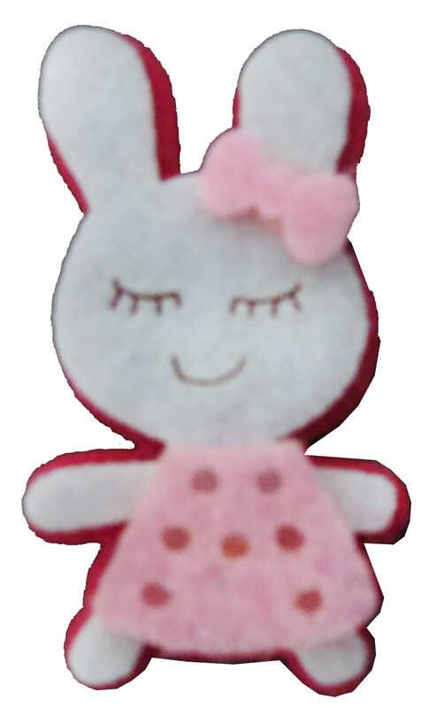 TAVŞAN  KEÇE PEMBE PK:50-KL:100