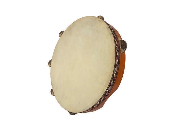 TEF DERİDEN KENAR ÇEMBERİ AHŞAP 27 CM PK:1-KL:100