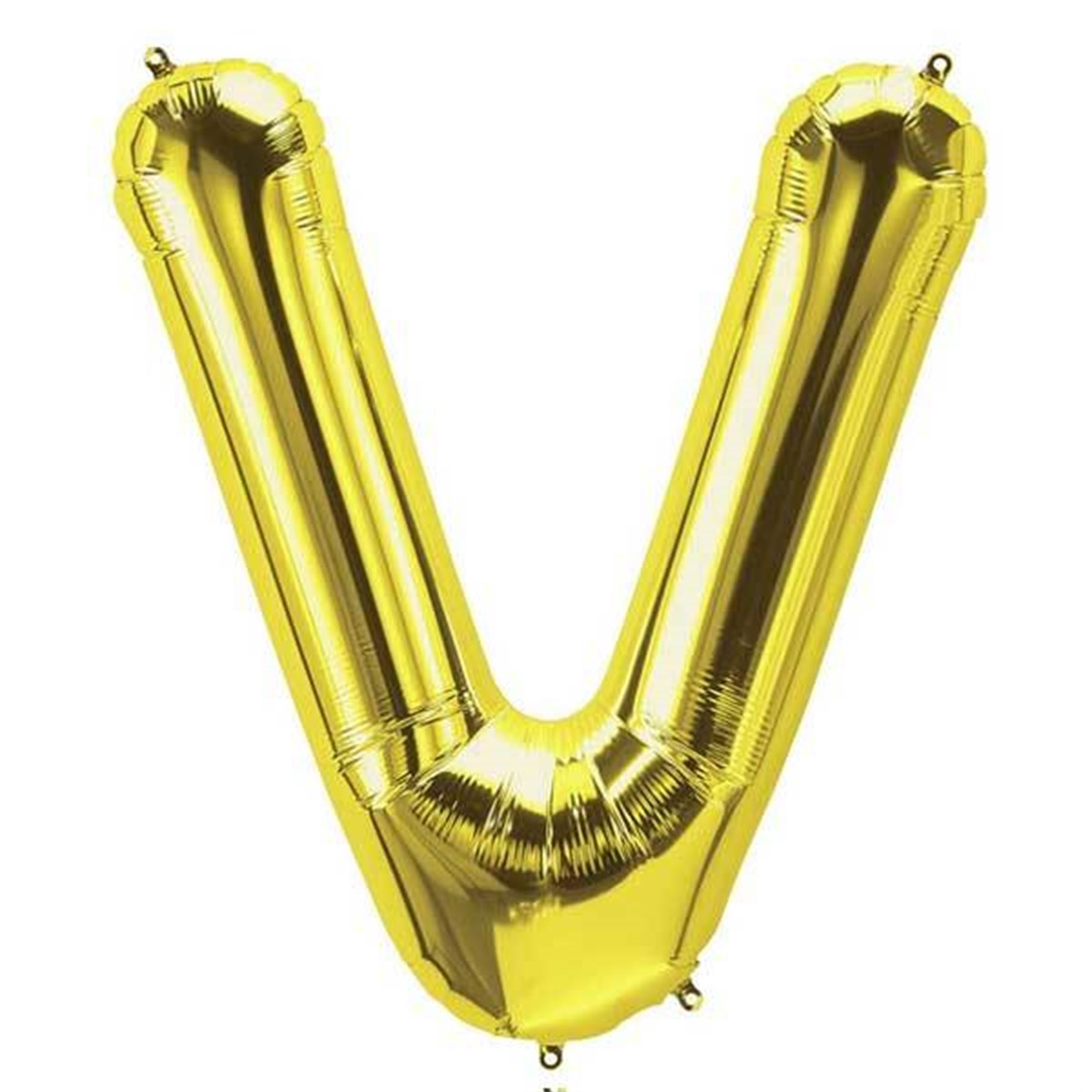 V Folyo Balon 40' 100 cm-Gold