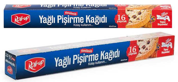 YAĞLI PİŞİRME KAĞIDI ROLL-UP MARKA PK:1 KL:24