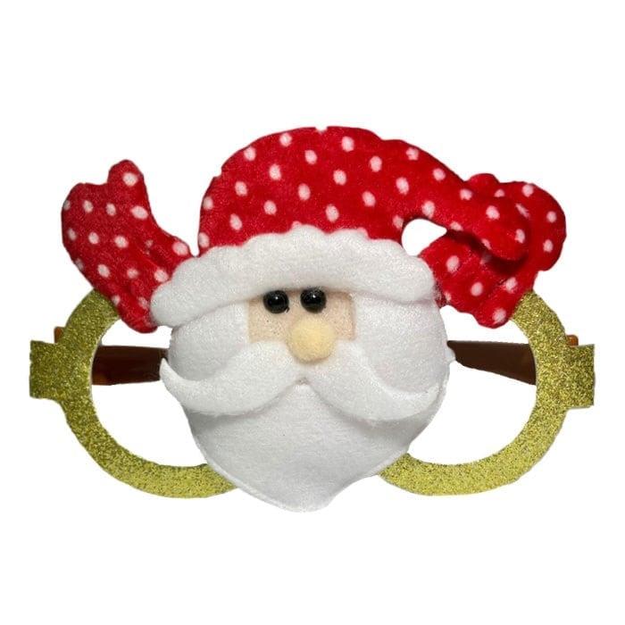 Yılbaşı Noel Baba Fiğürlü Gözlük