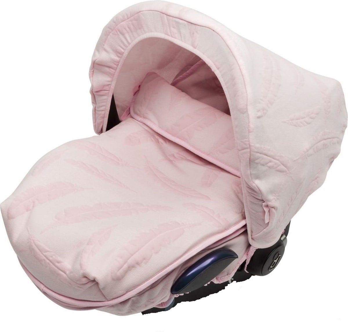 Ana Kucağı Kılıfı Tüy Desen Pembe