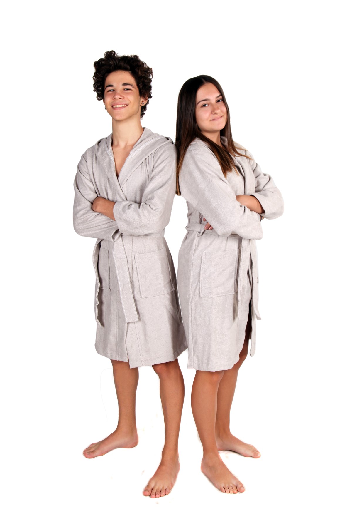 Karma Genç Bornoz - Bej