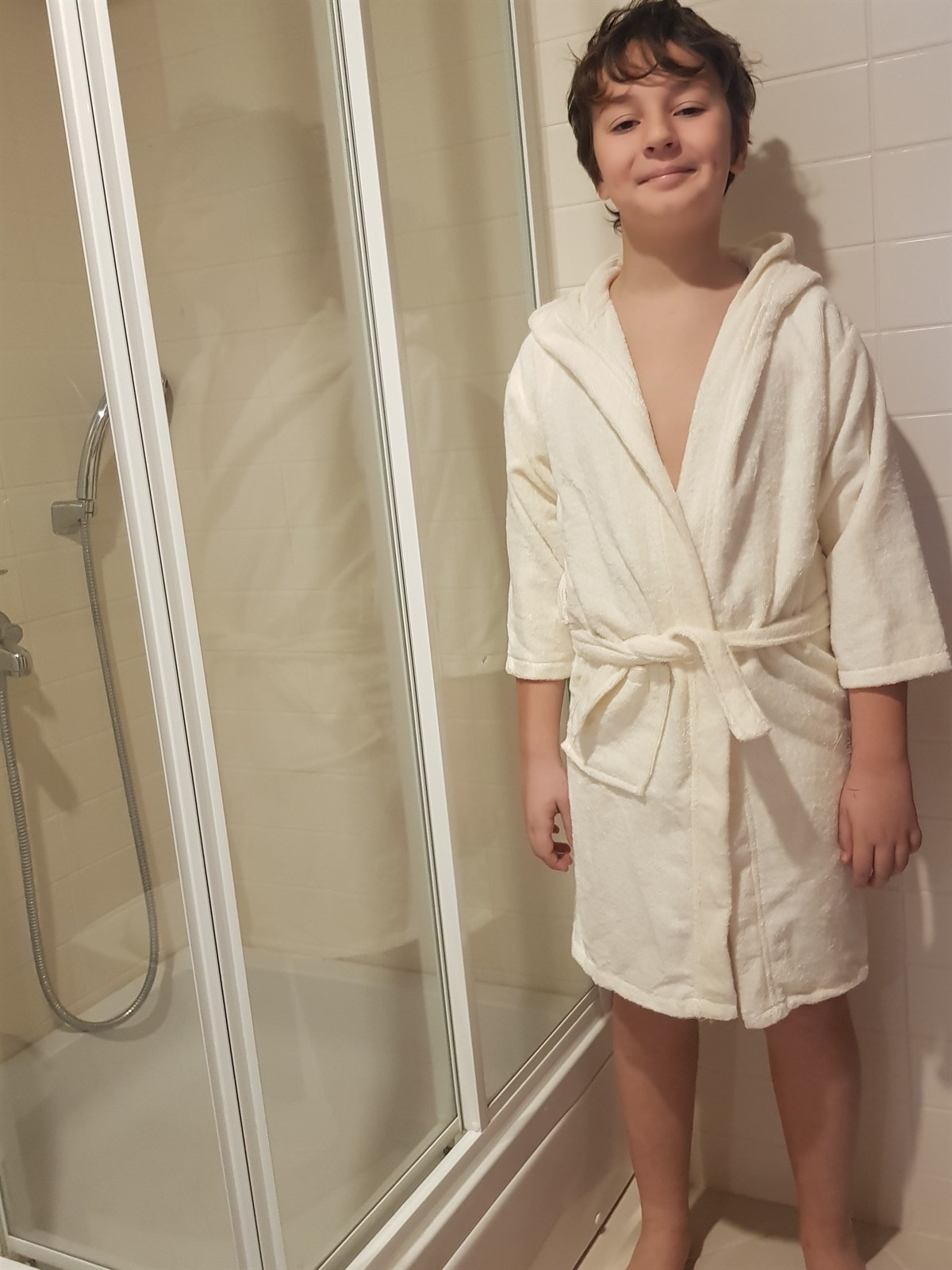 Lotus Genç Bornoz Ekru