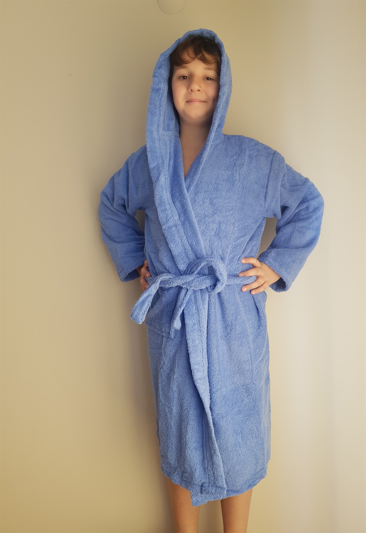 Lotus Genç Bornoz Mavi