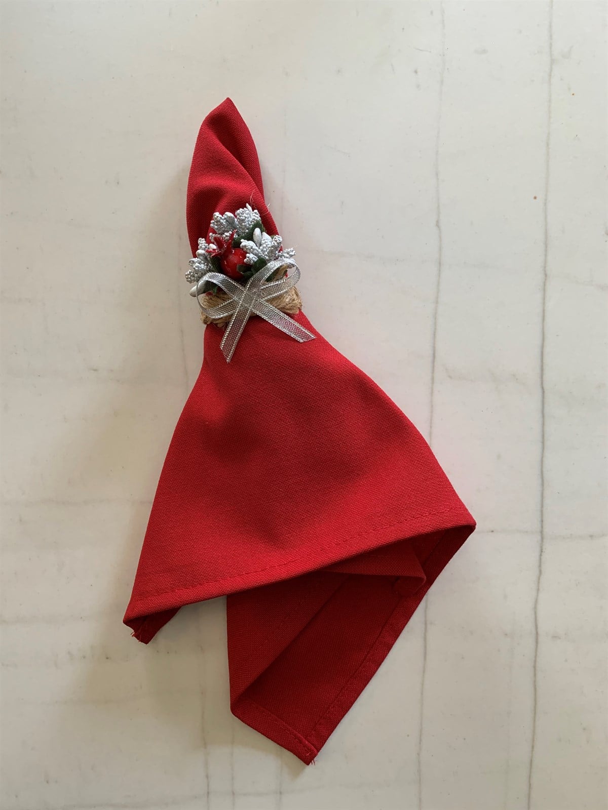 Ayza Düz Kırmızı Peçete