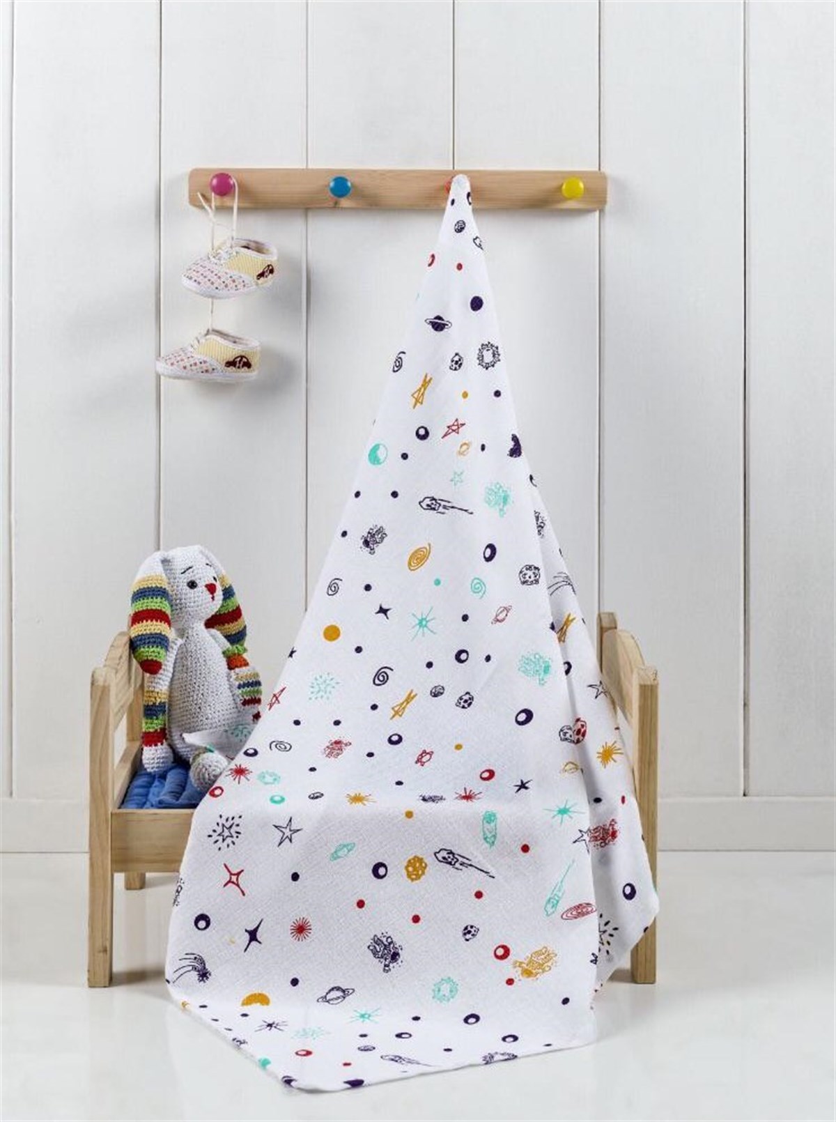 Müslin Örtü - Astro 90x100cm